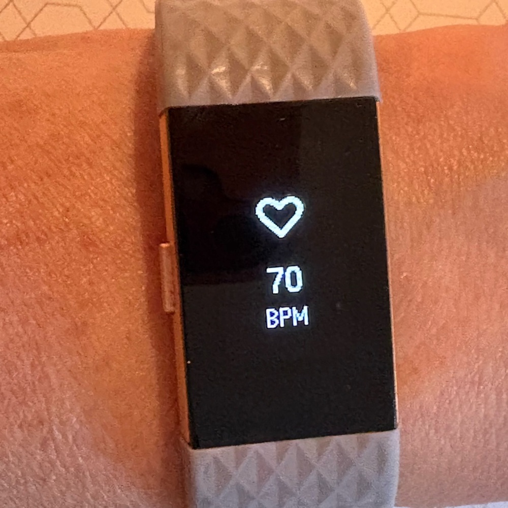 Fitbit Charge 2 Heart Rate + Fitness Wristband, Special Edition, Lavender